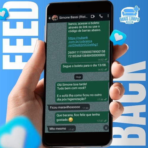 FEEDBACK DO CLIENTE APÓS SERVIÇOS DE HIGIENIZAÇÃO DE ESTOFADOS (2)